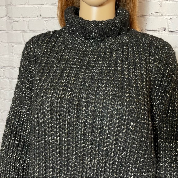 NWT New $170 Guess Marciano Wool Blend Black Made In Italy Sweater Size S - Picture 10 of 15